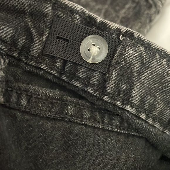 Old Navy- OG straight high rise jeans - size 14 - black denim - Picture 6 of 13